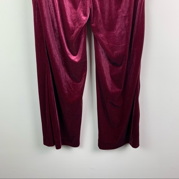 Old Navy Wide Leg Soft Velvet Pants S - Picture 7 of 9